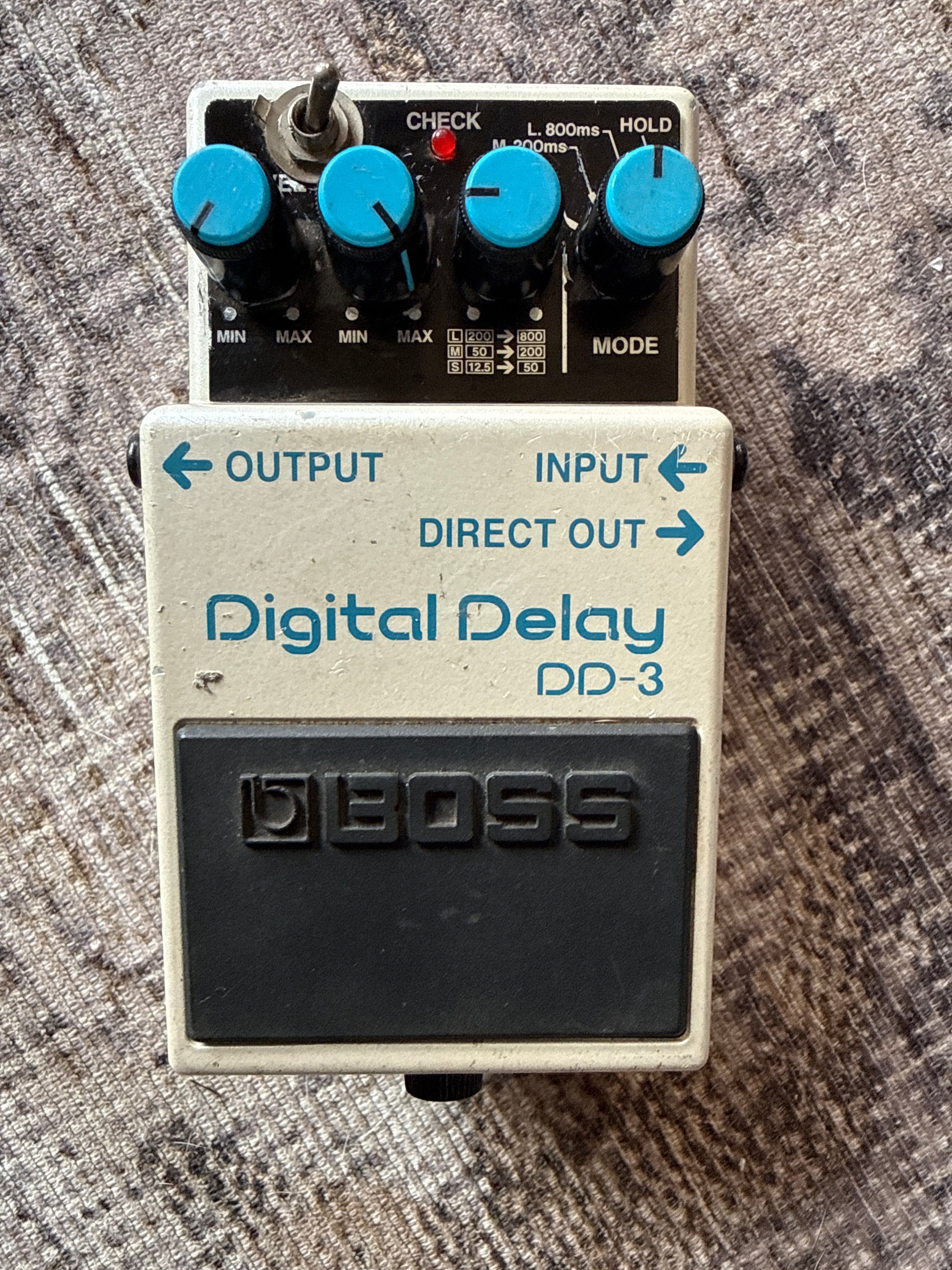 Boss DD-3 with decay mod - Used