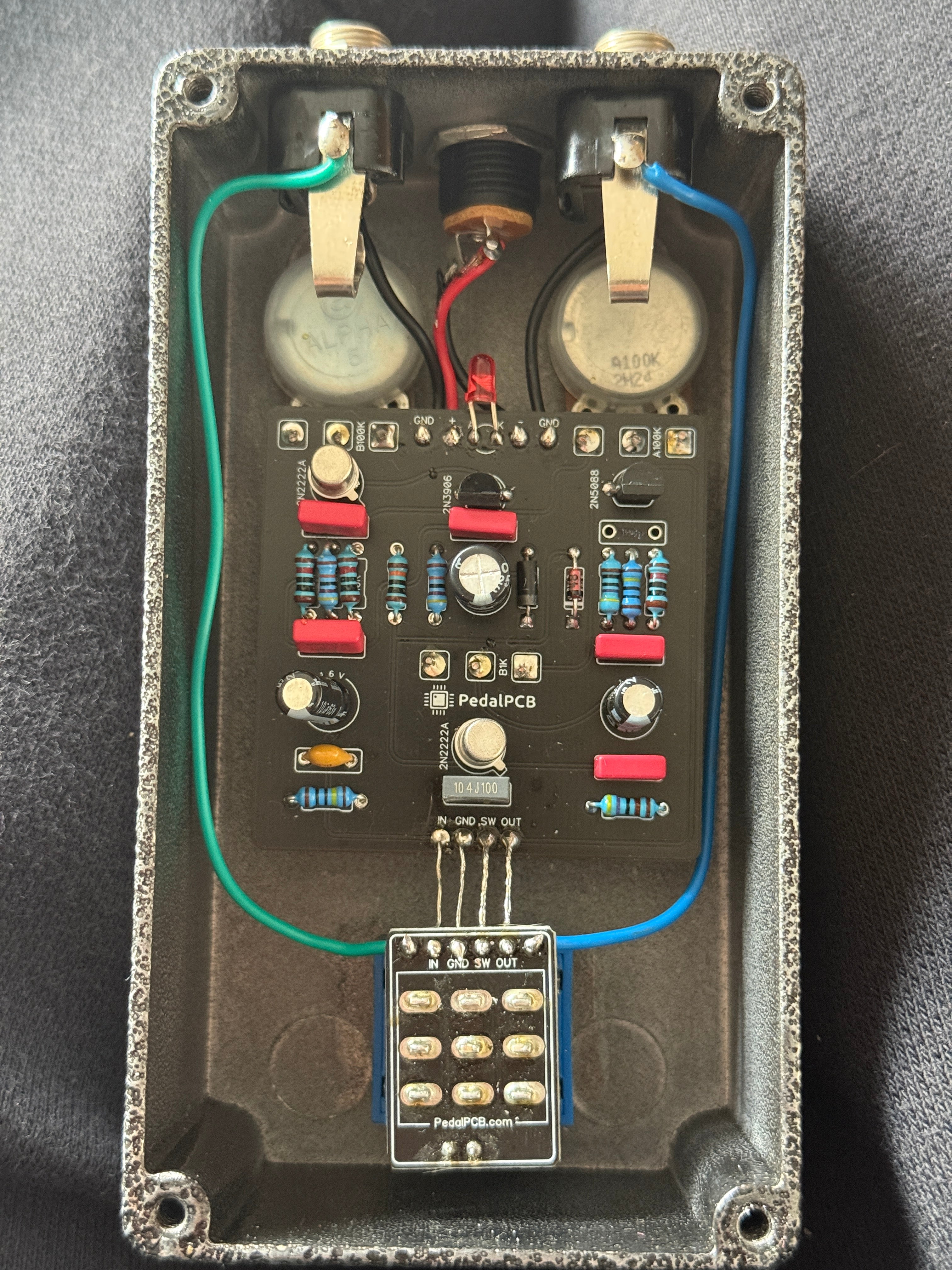 ThunderVolt Pedals Lizard Queen Octave Fuzz Clone