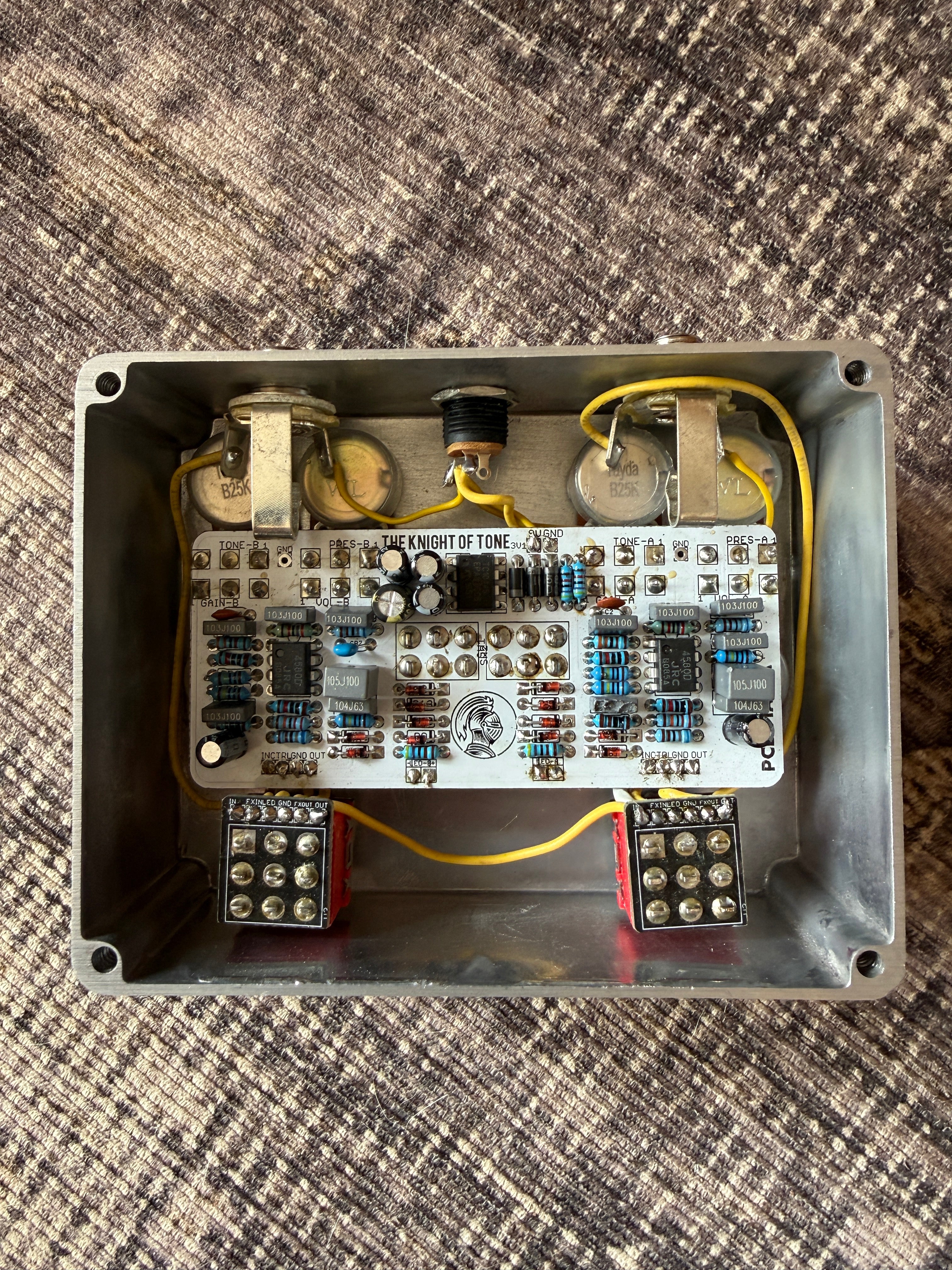 Thundervolt Pedals Knight of Tone (Dual Overdrive)