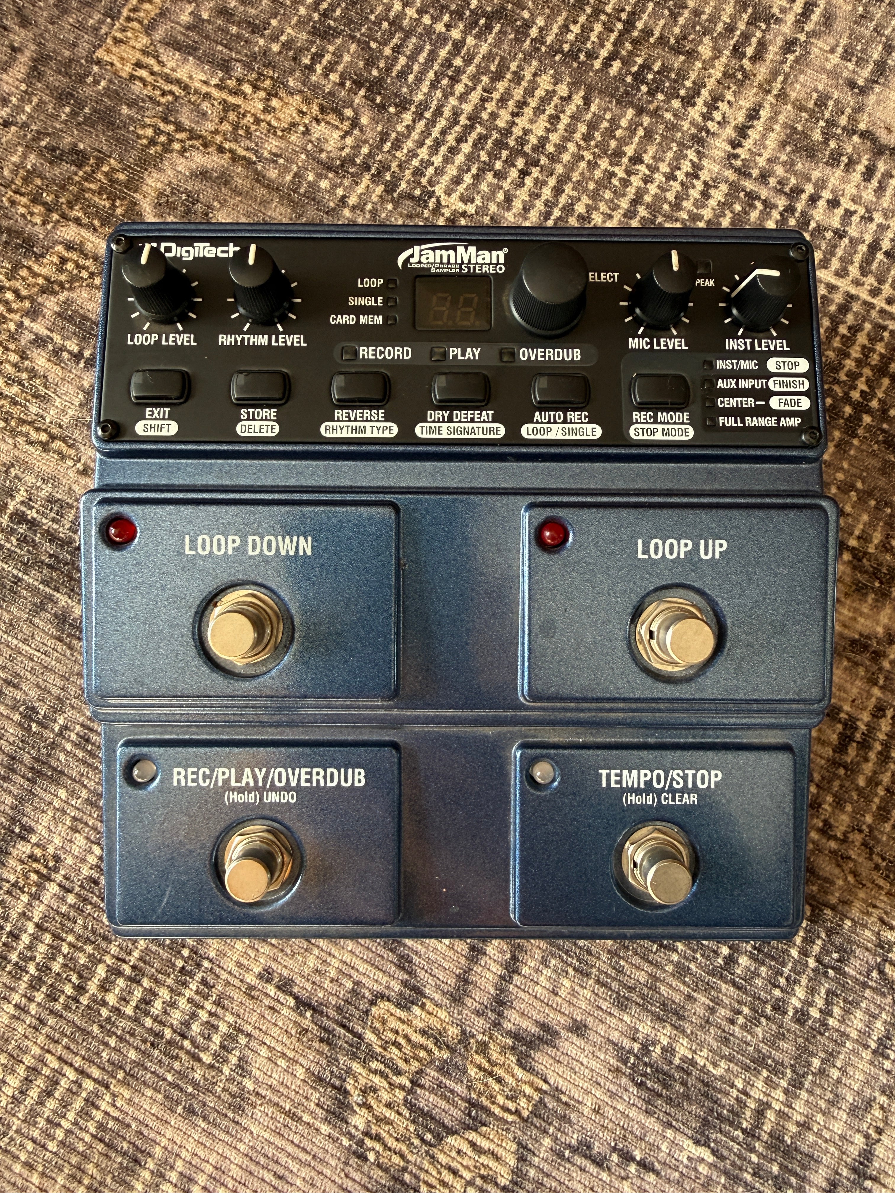 DigiTech JamMan Stereo Looper / Sampler Pedal (Used)