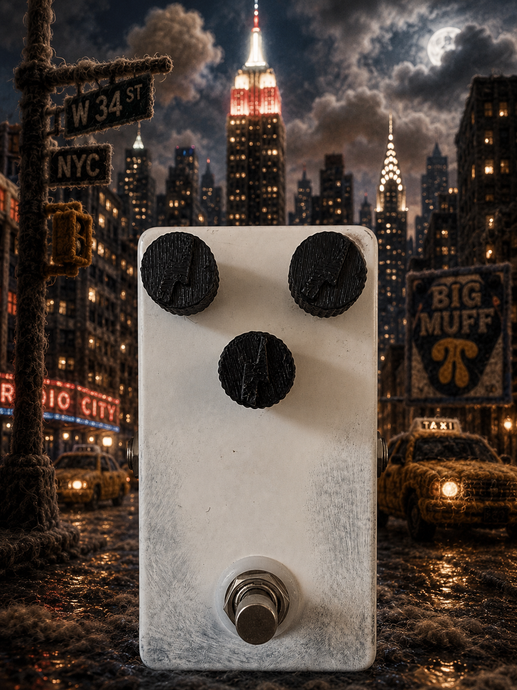 ThunderVolt Pedals NYC Fuzz (Big Muff Clone)