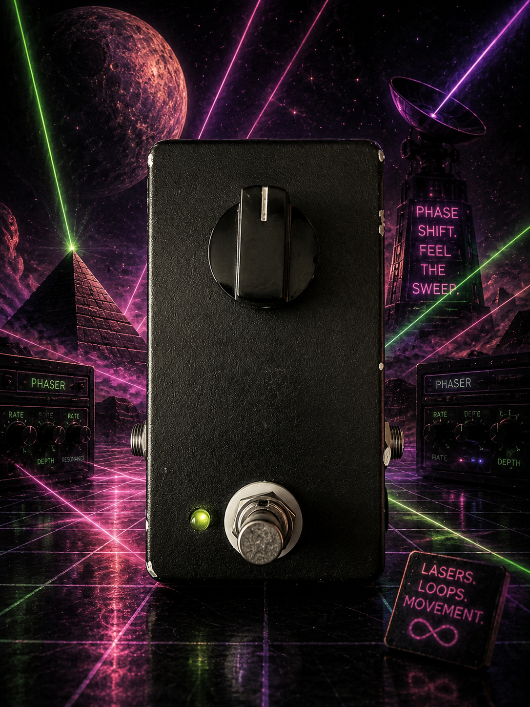 ThunderVolt Pedals MXR P45 Phaser Clone (JedsPeds)