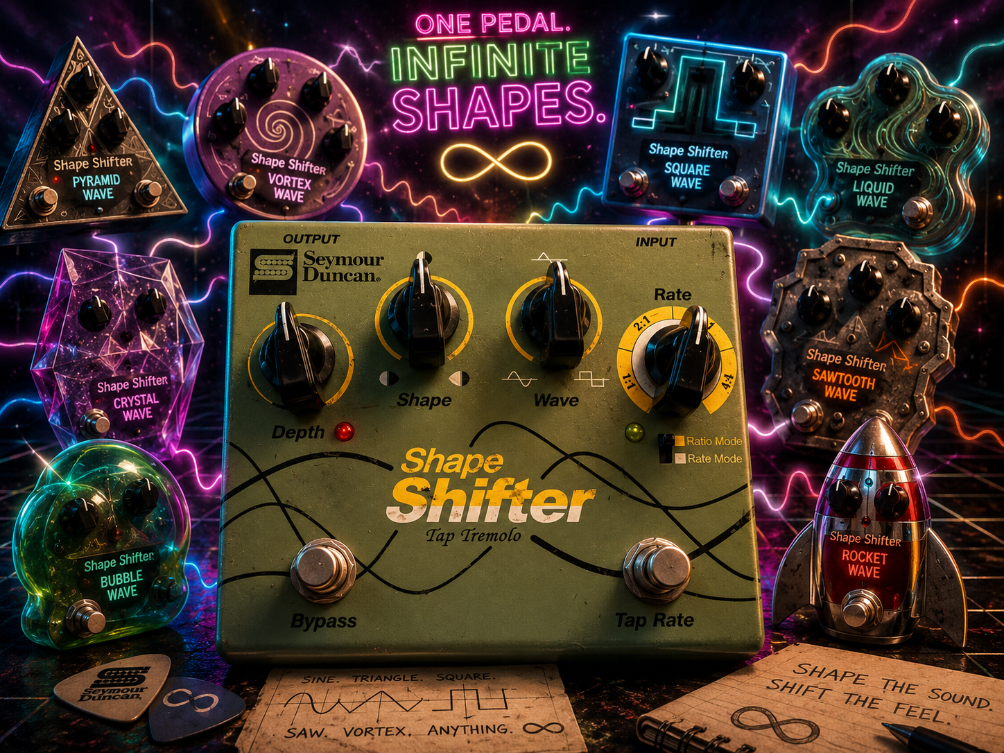 Seymour Duncan Shape Shifter Tap Tremolo - Used