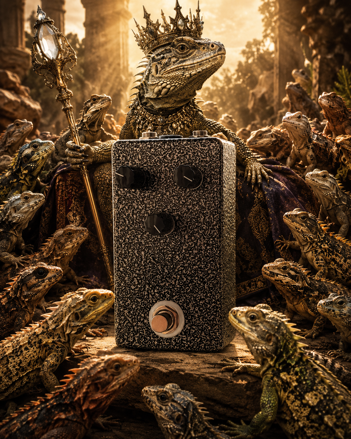 ThunderVolt Pedals Lizard Queen Octave Fuzz Clone