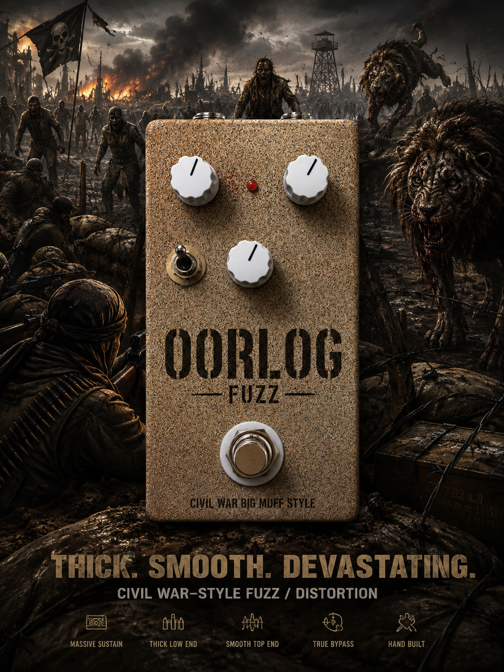 OORLOG FUZZ - Civil War–Style Fuzz / Distortion